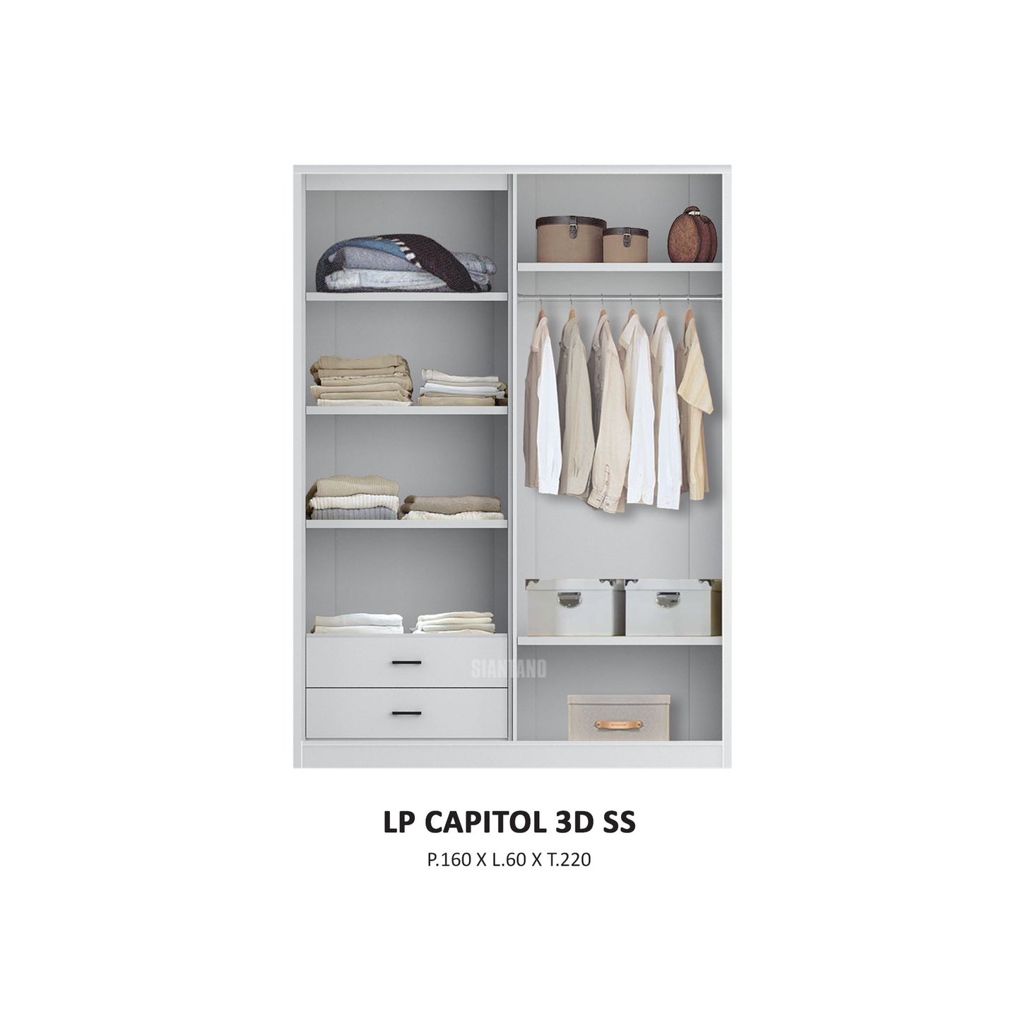 LP CAPITOL 3D SS