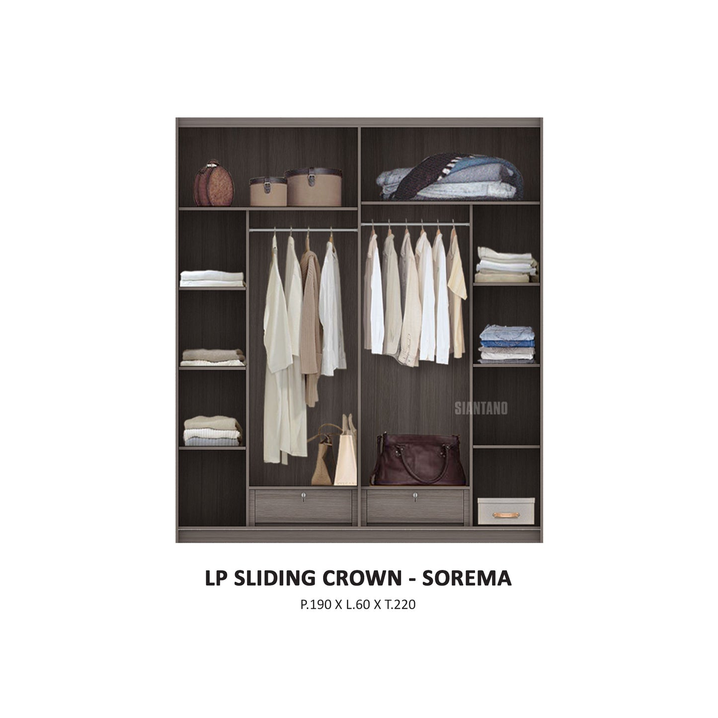 LP SLIDING CROWN ( Sorema )